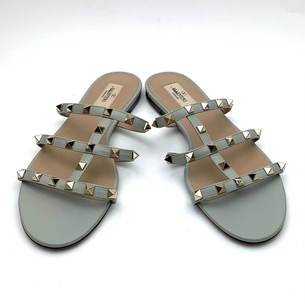 VALENTINO Rockstud Slide Sandal SZ9.5 - Picture 2 of 14